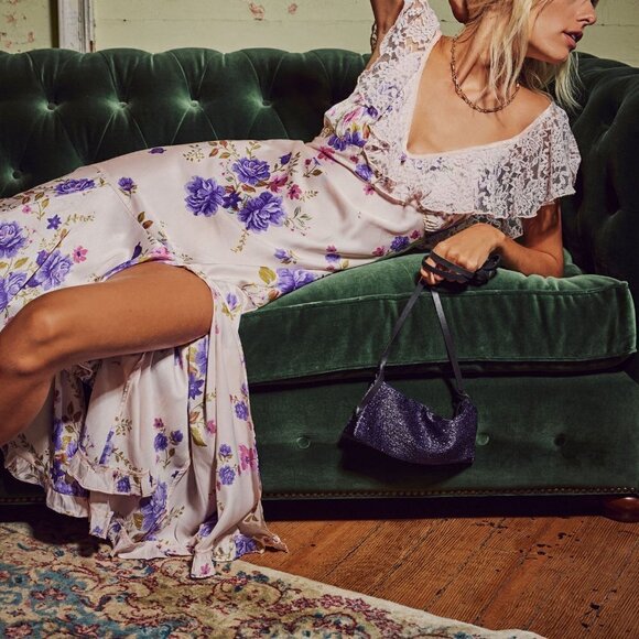 Free People Dresses & Skirts - FREE PEOPLE Warm Hearts Midi Dress / Ivory Combo NEW!